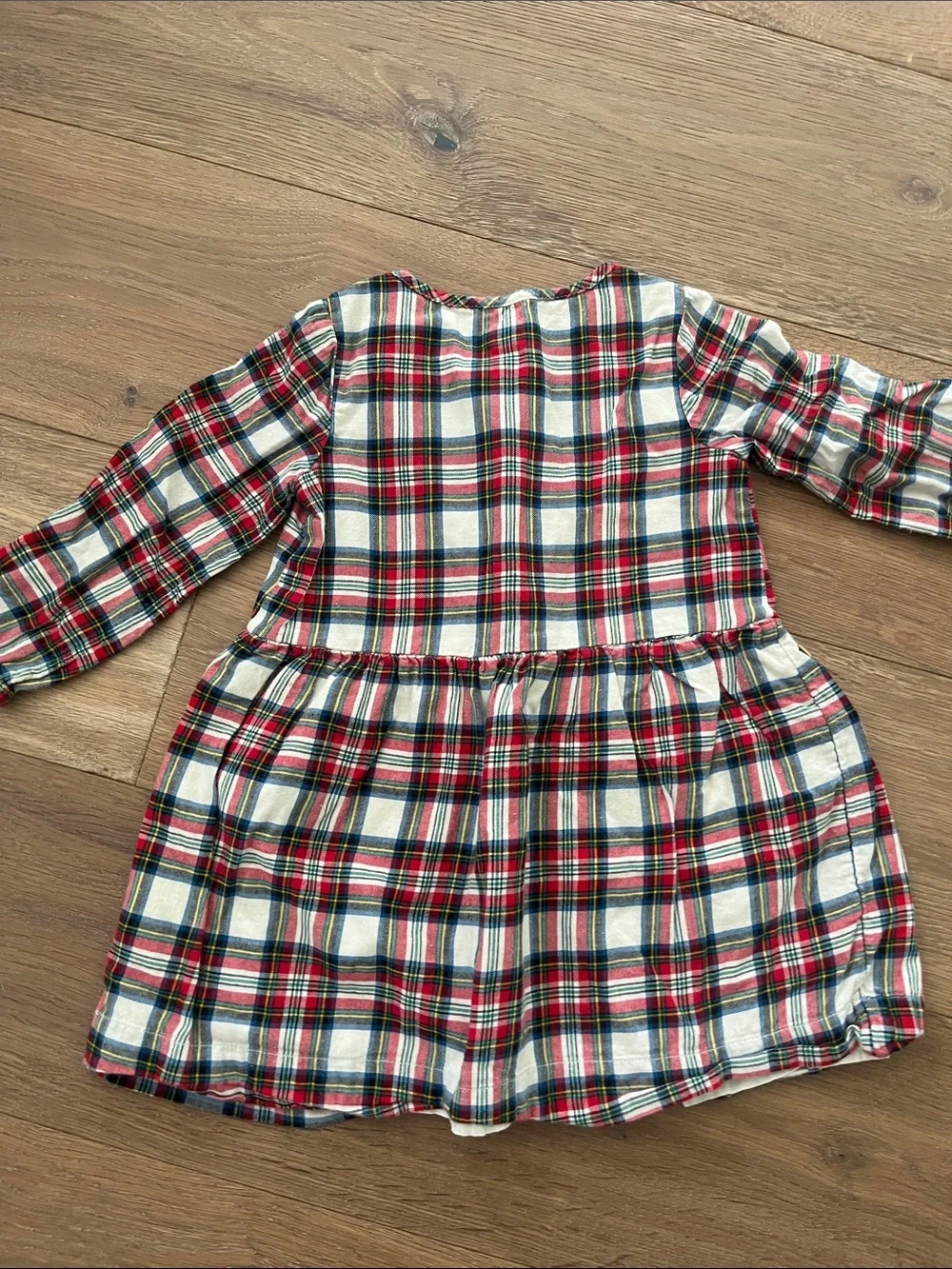GAP 3t plaid dress